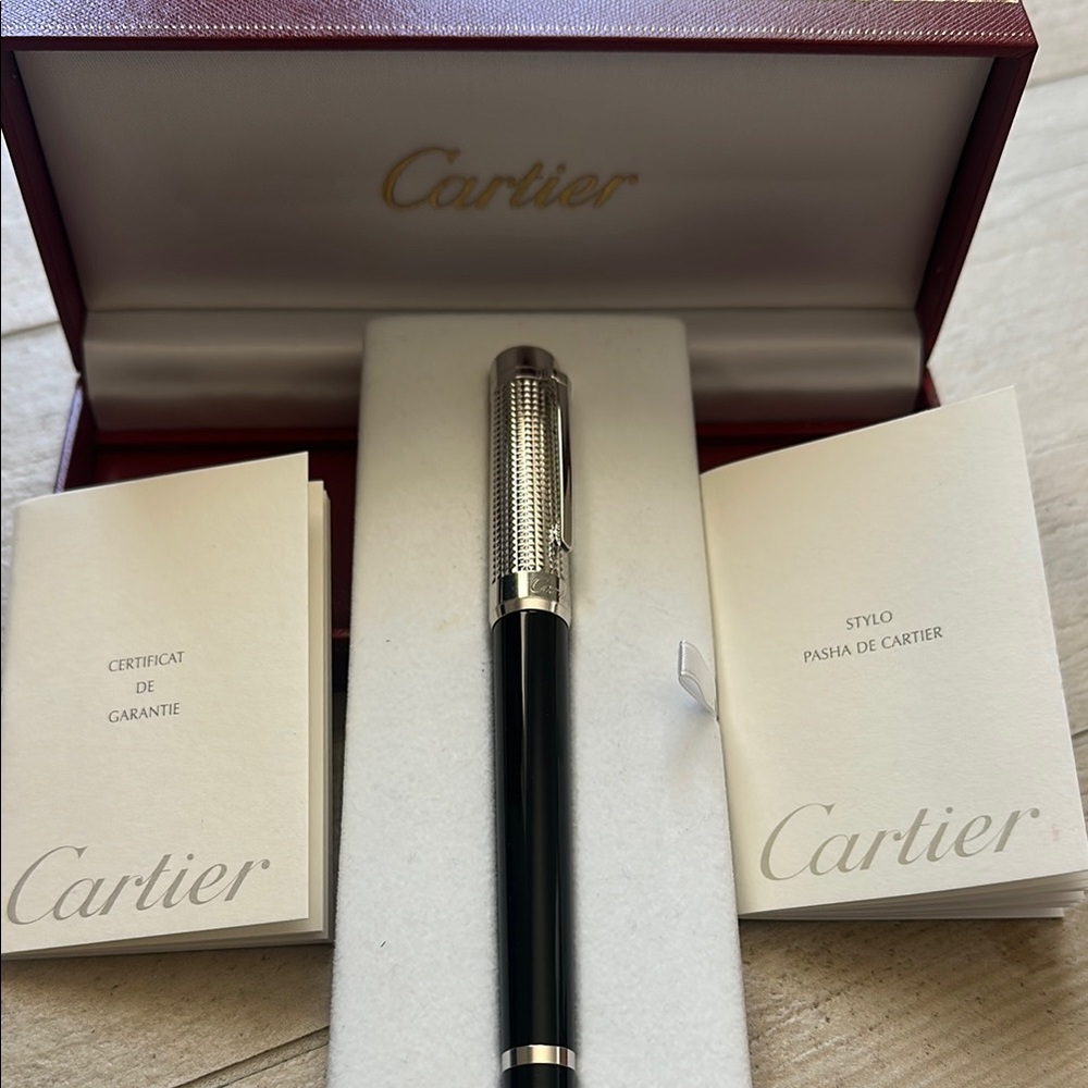 Style Pasha de Cartier Fountain Pen ✒️ 🖤